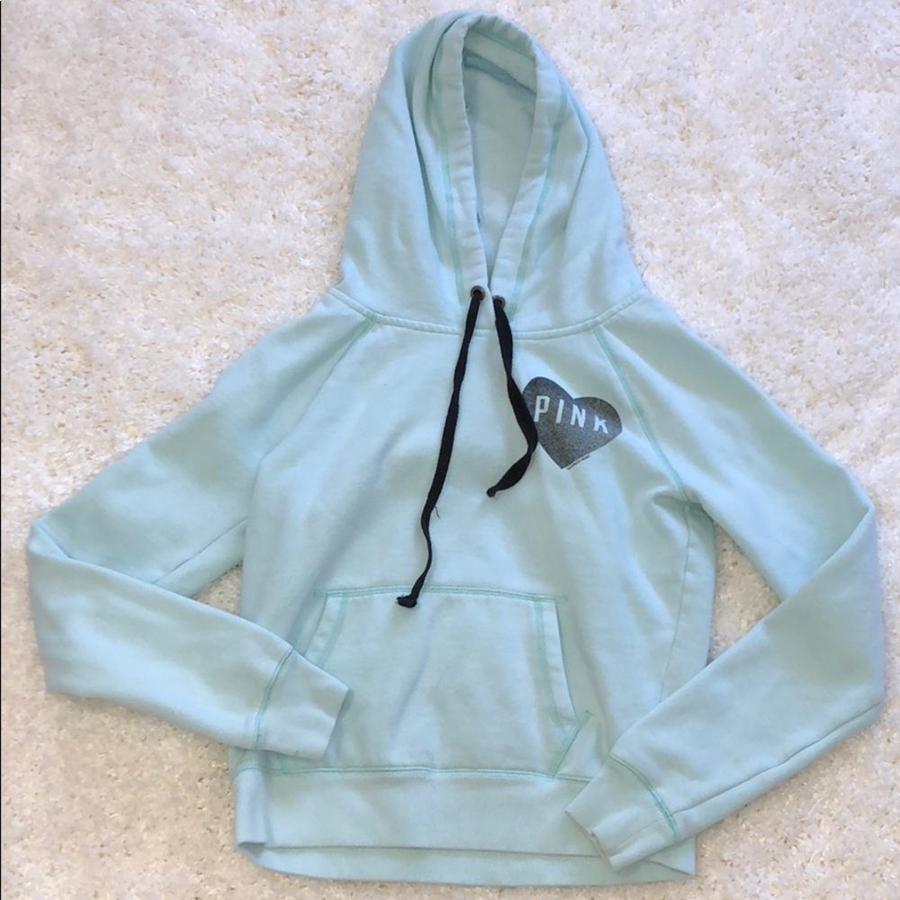 VS PINK Blue Hoodie